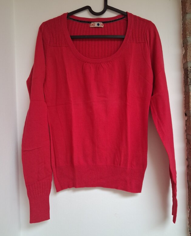 Blouse ML CKS framboise 14 ans