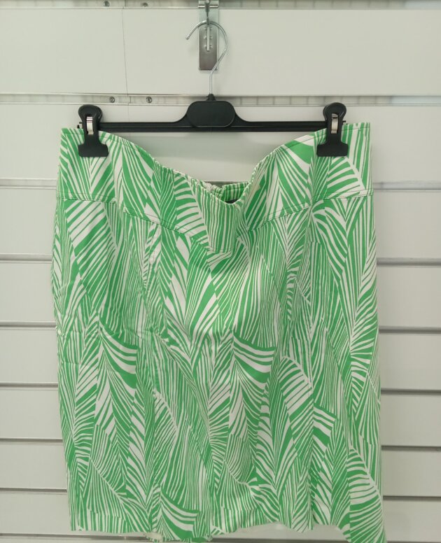 longue jupe Bel & Bo vert/blc 52