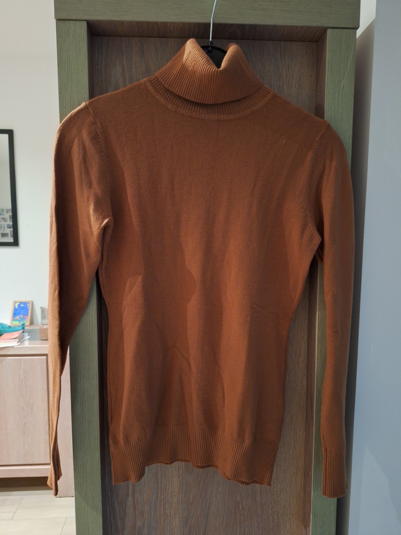 Pull à col roulé M