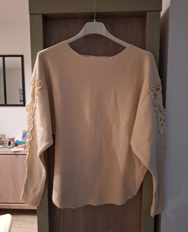 Pull Beige Coudières