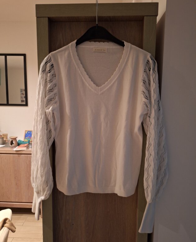 Pull Blanc L